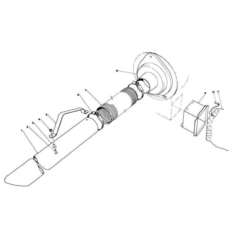 Blower Bagging Kit Model No 59084