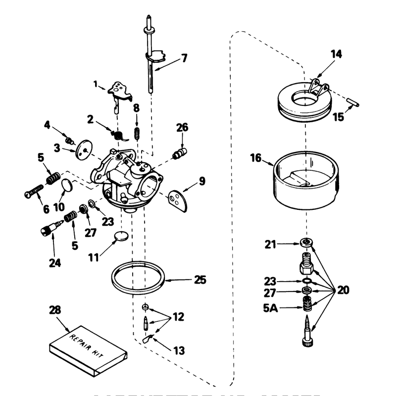 Carburetor No. 632379