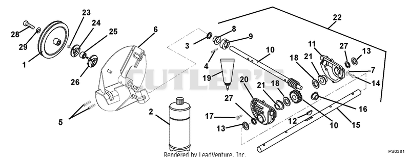 Gear Case And Impeller