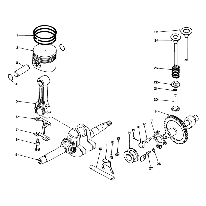 Crank Shaft and Cam Shaft
