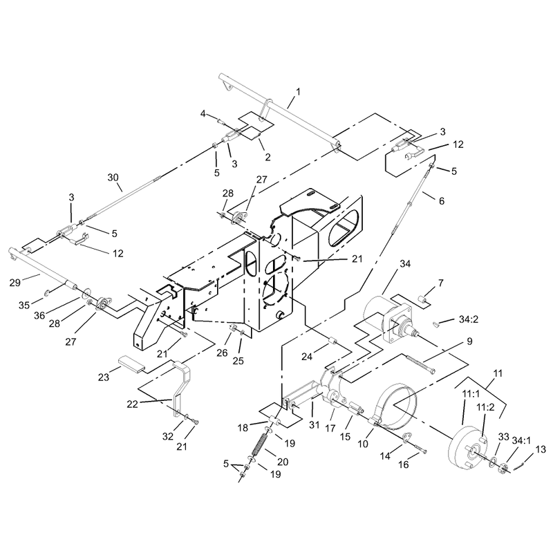 Parking Brake System Assembly