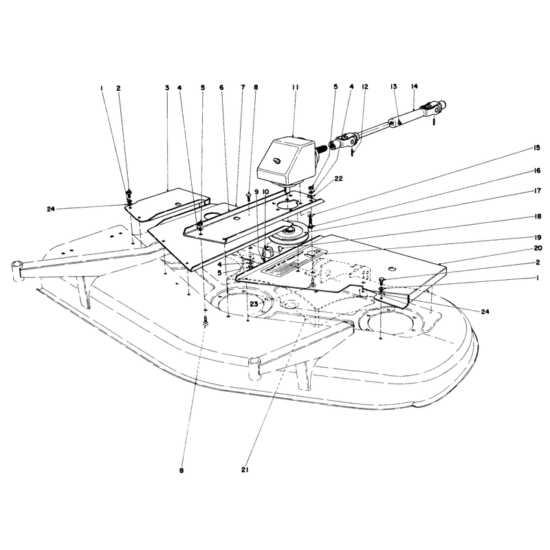 Deck Covers and Gear Box