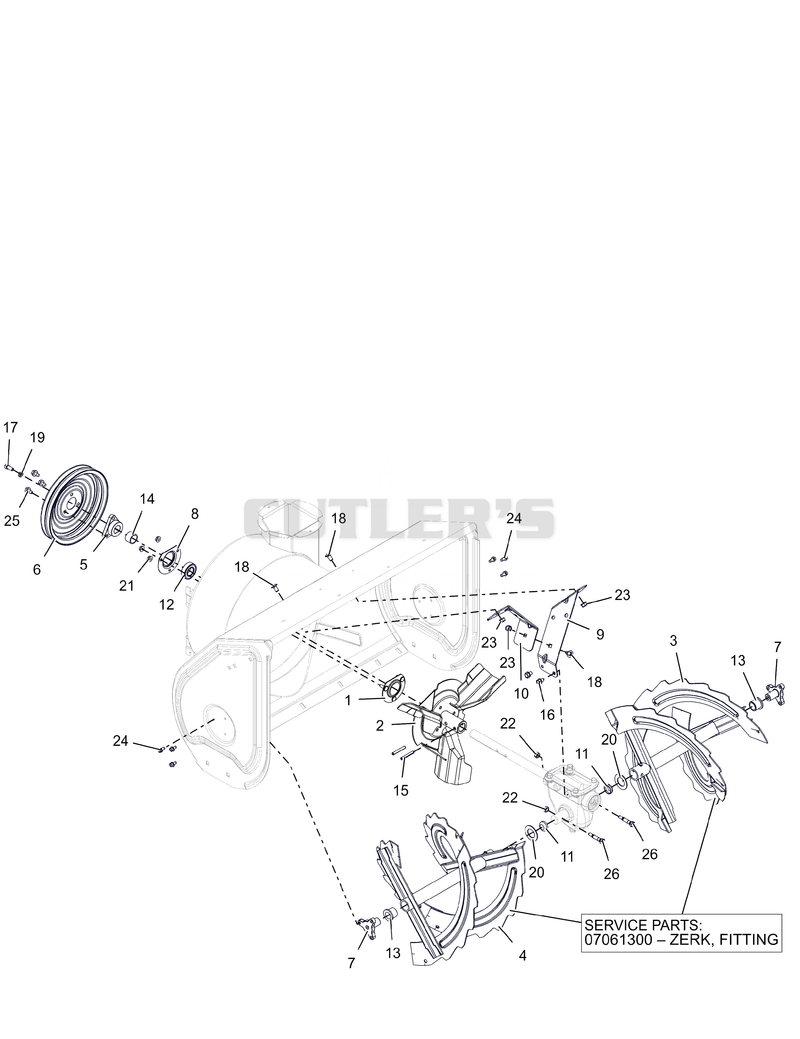 Auger and Impeller – 30"