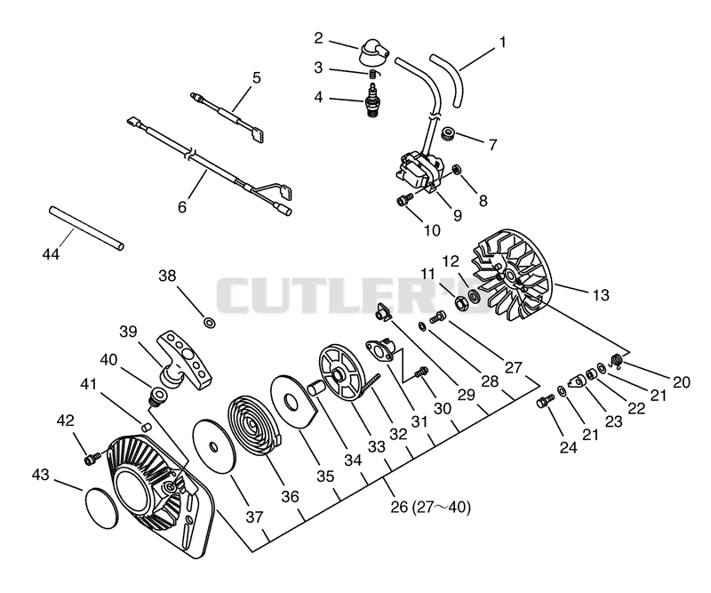 Ignition, Starter Assembly