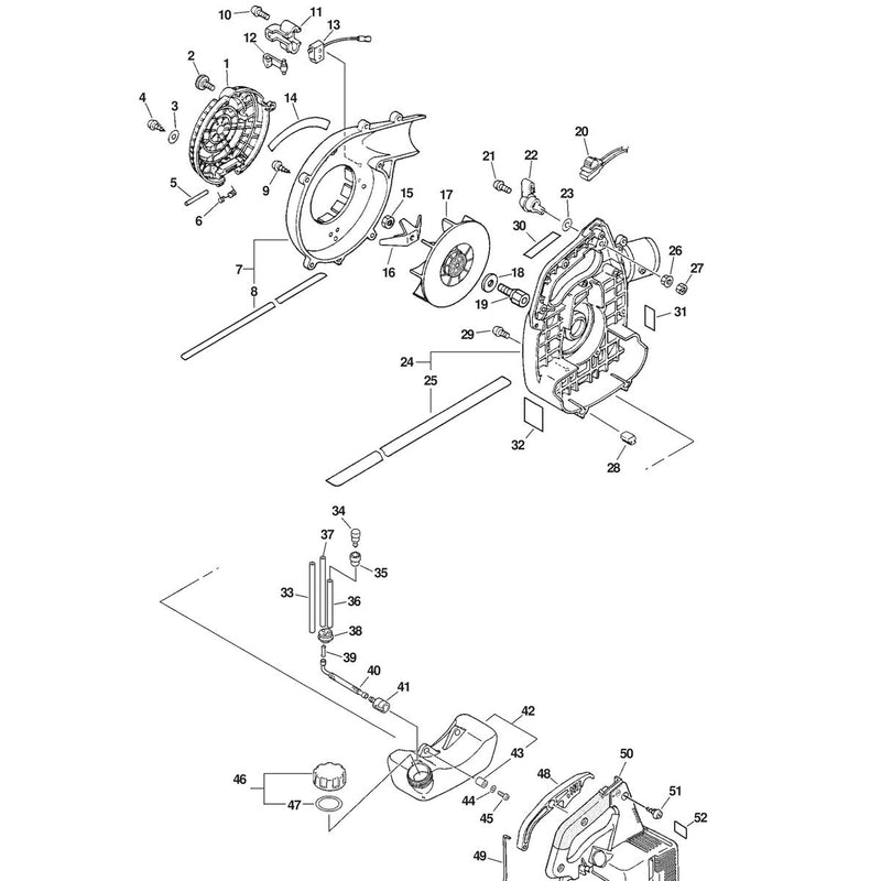 FAN CASE, ENGINE COVER, FUEL SYSTEM