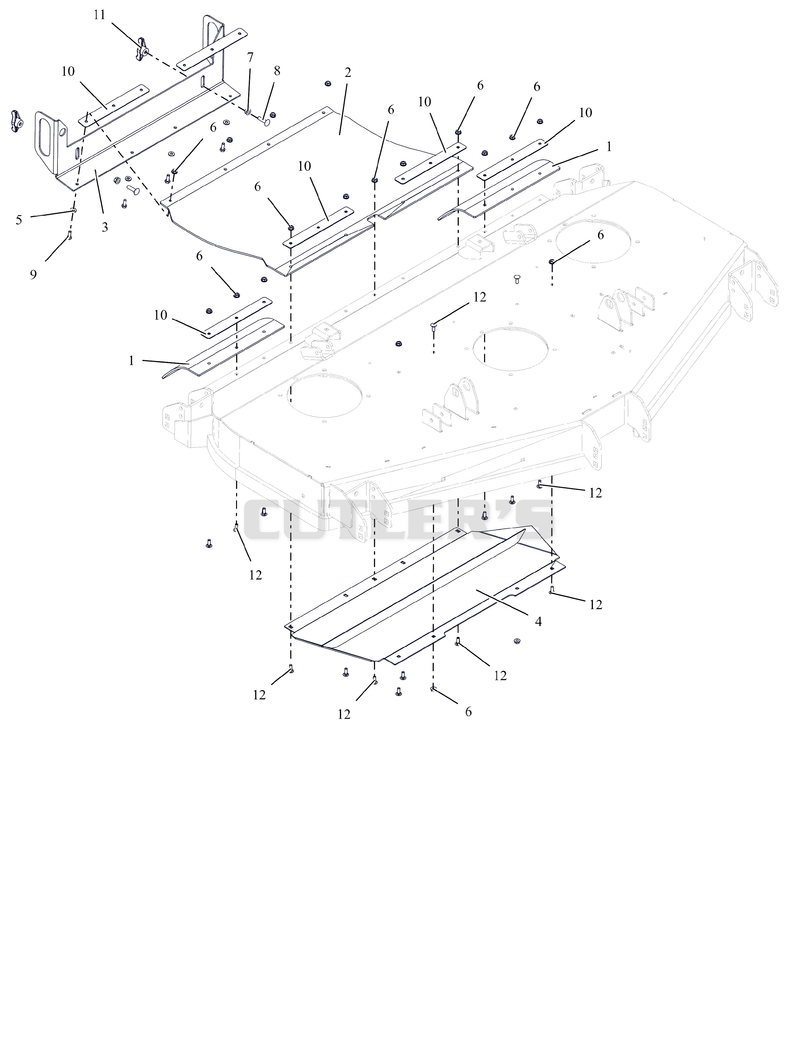 Discharge Chute - 60" - RD