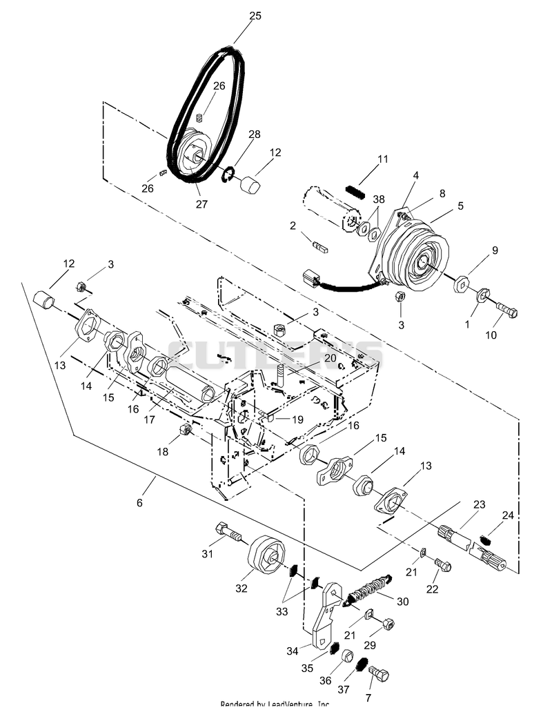 Front Power Take Off (PTO)
