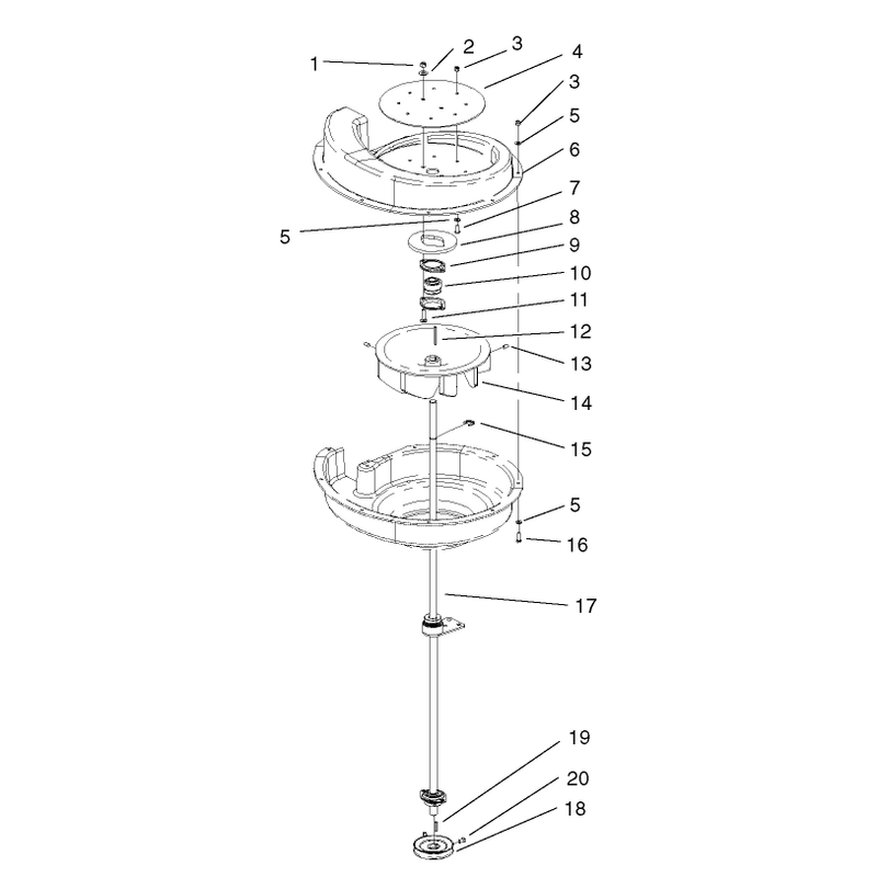 Impeller and Scroll Assembly