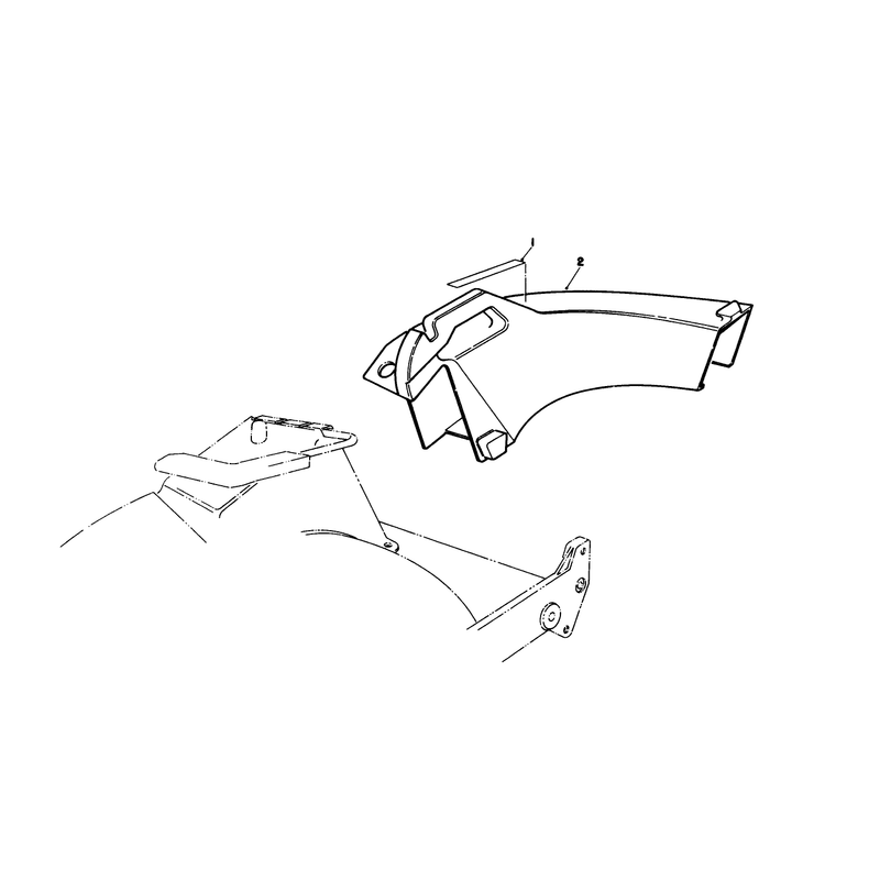 Side Discharge Chute Model No 59168 Optional