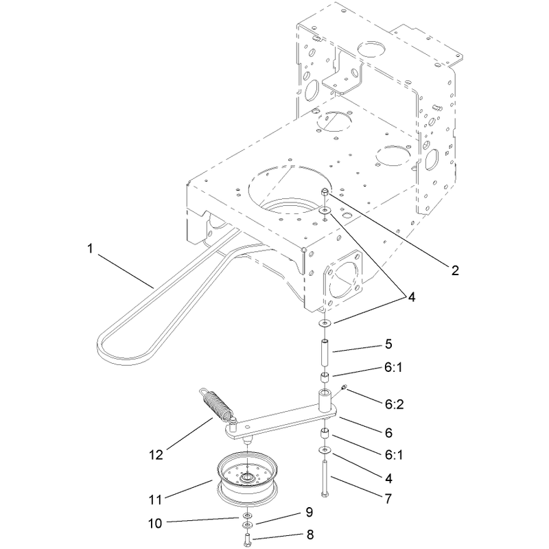 Drive Belt and Tensioner Assembly