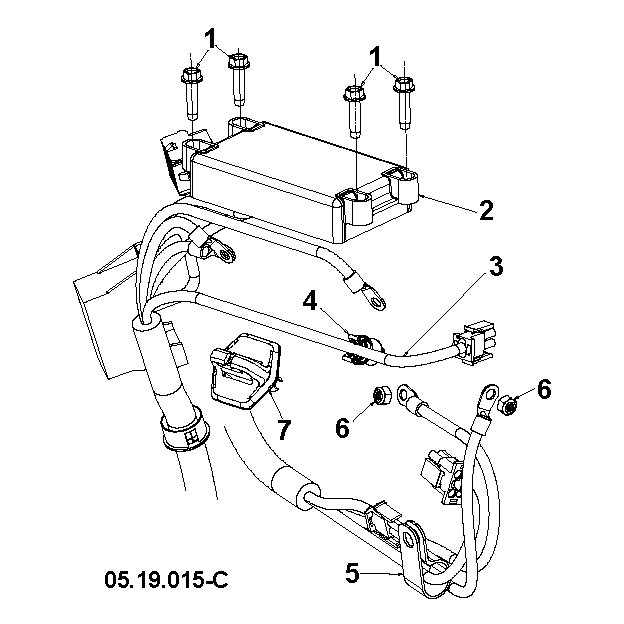 CONTROL PANEL AND DISCHARGE CHUTE