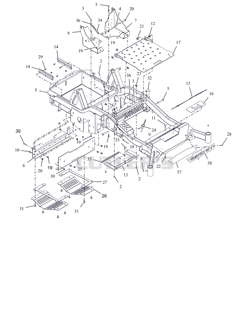 Frame - 60" - RD
