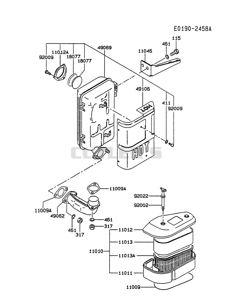 AIR-FILTER/MUFFLER
