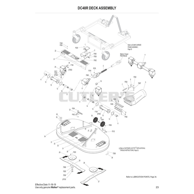 DC48R Deck Assembly