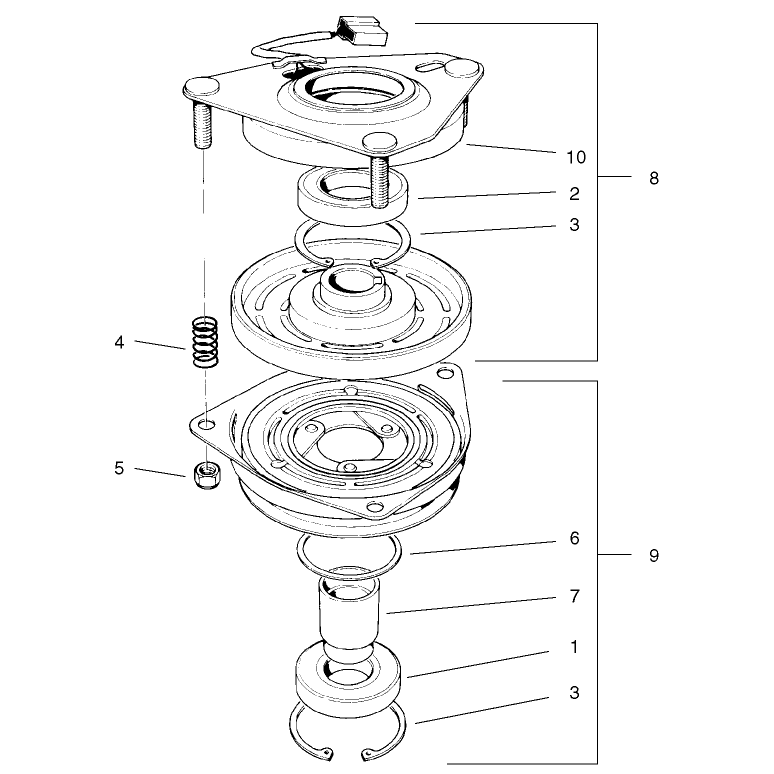 Clutch Assembly No 54-3200