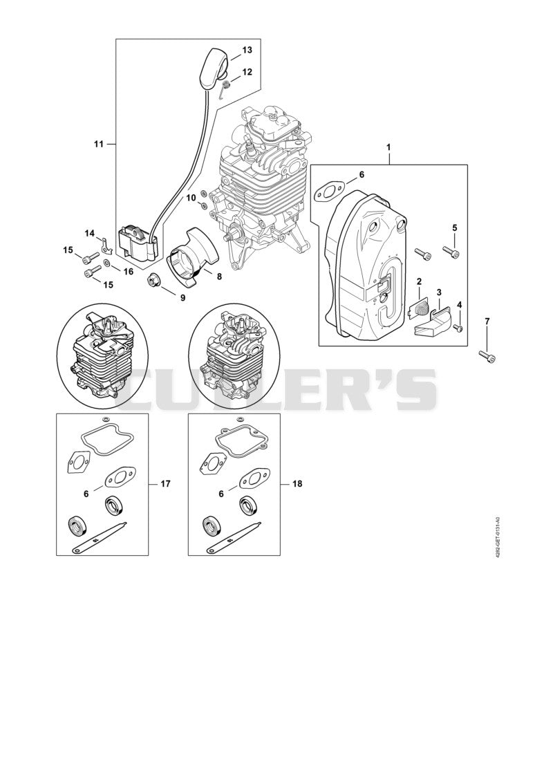 Muffler, Ignition system