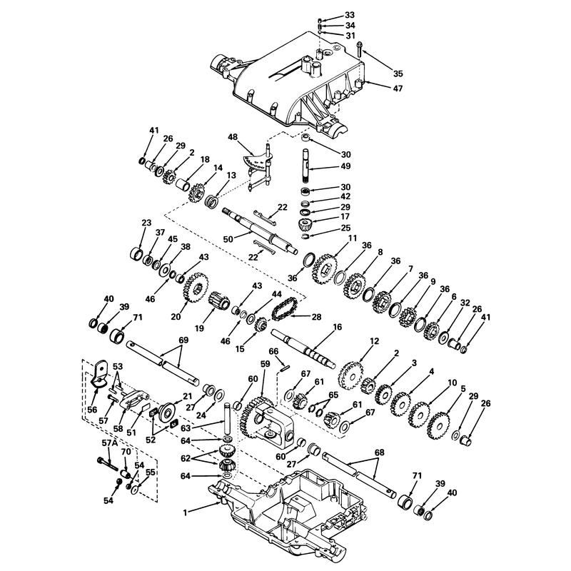 Peerless Transaxle Model 804a