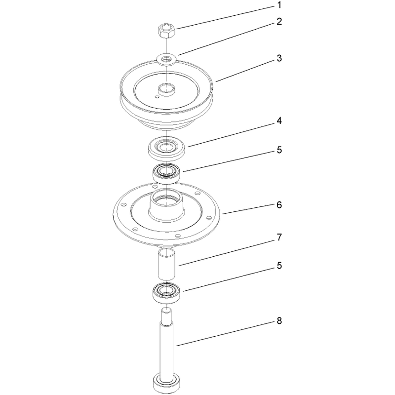 Spindle Assembly No 106-0785