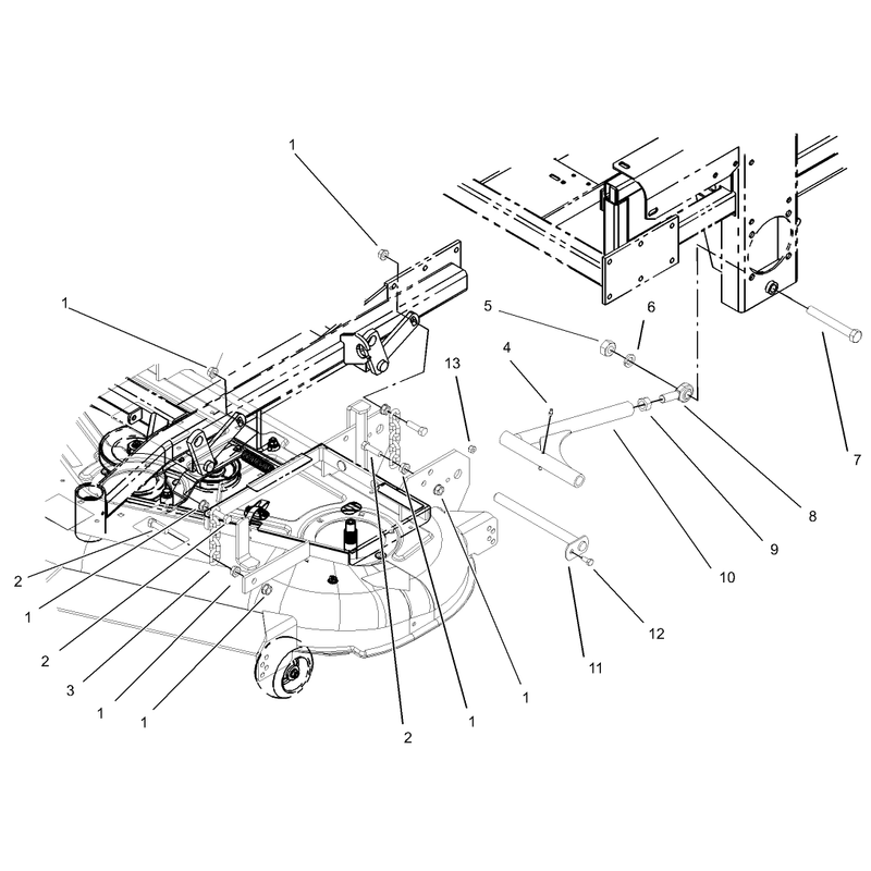 Deck Connection Assembly