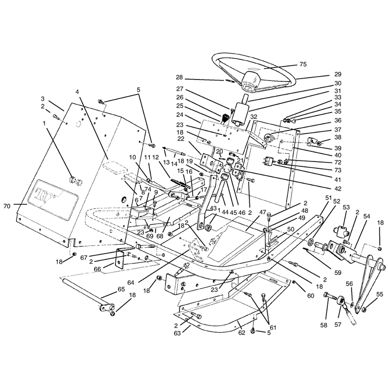 Frame and Steering Assembly