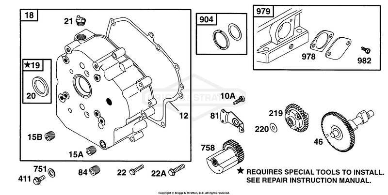 Crankcase Cover, Cam