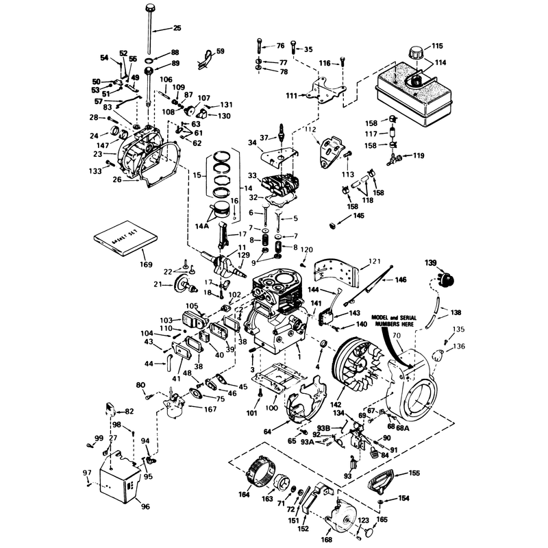 Engine Tecumseh Model No. H60-75504w (continued)