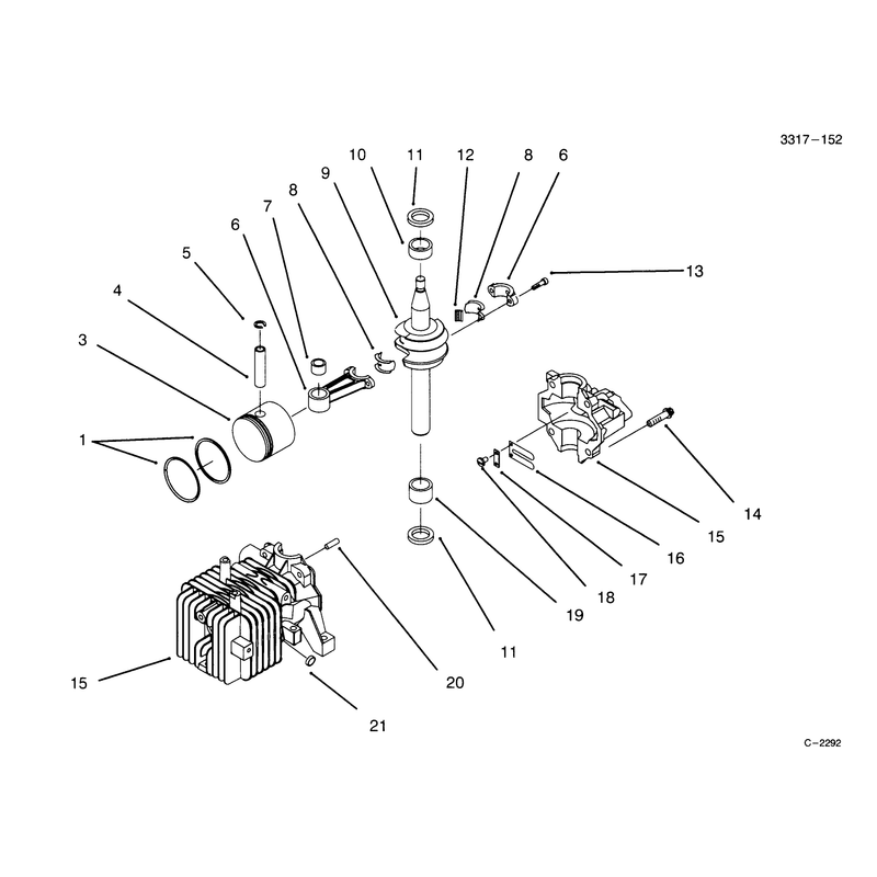 Block Assembly Model No 20441 Only
