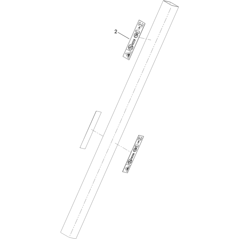 48 Inch Restraint Bar Assembly No. 127-1211
