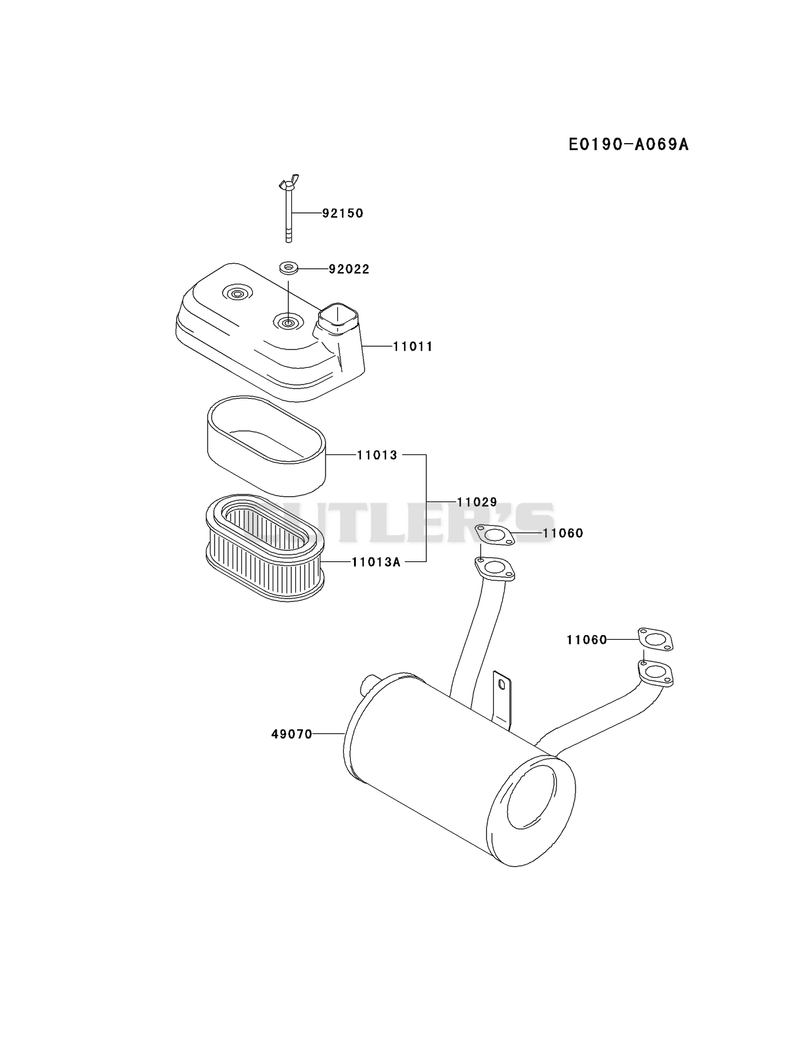 AIR-FILTER/MUFFLER