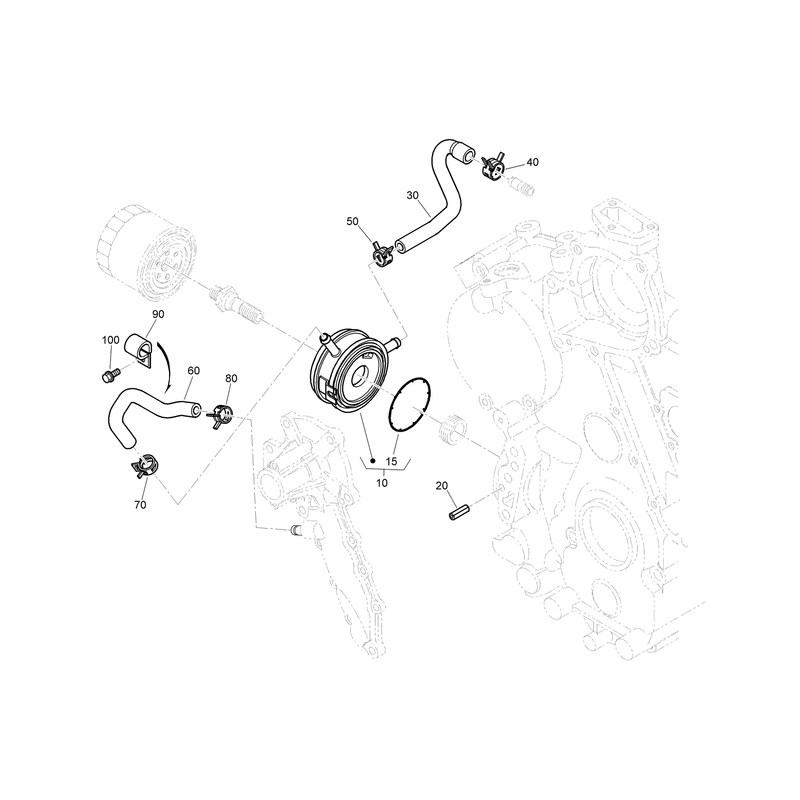 Oil Cooler Assembly