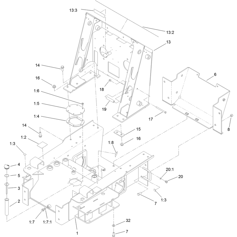 Main Frame Assembly