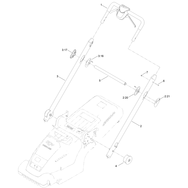 Handlebar and Control Assembly
