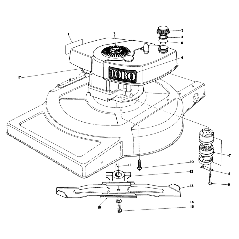 Engine Assembly Model 18005