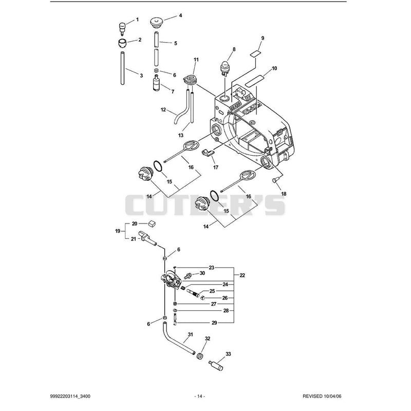 Fuel System, Oil System