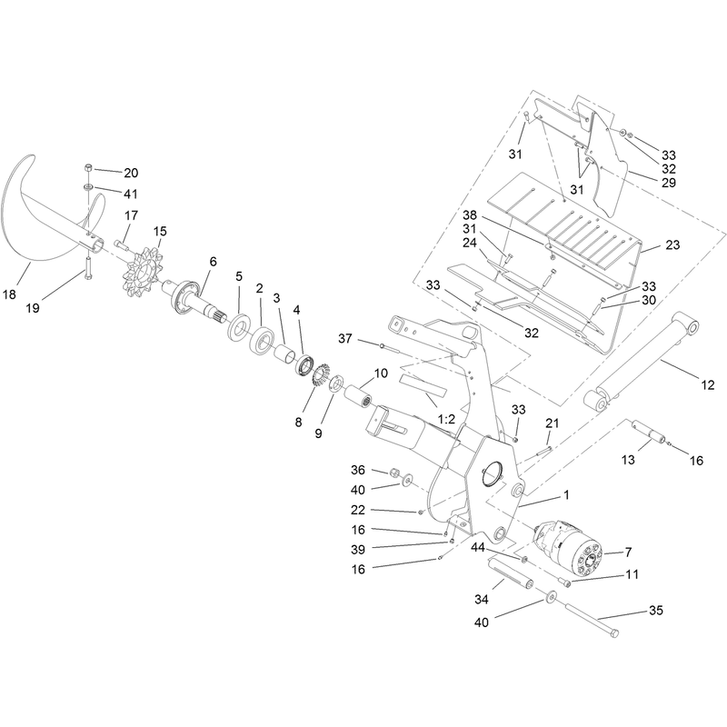 Trencher Assembly