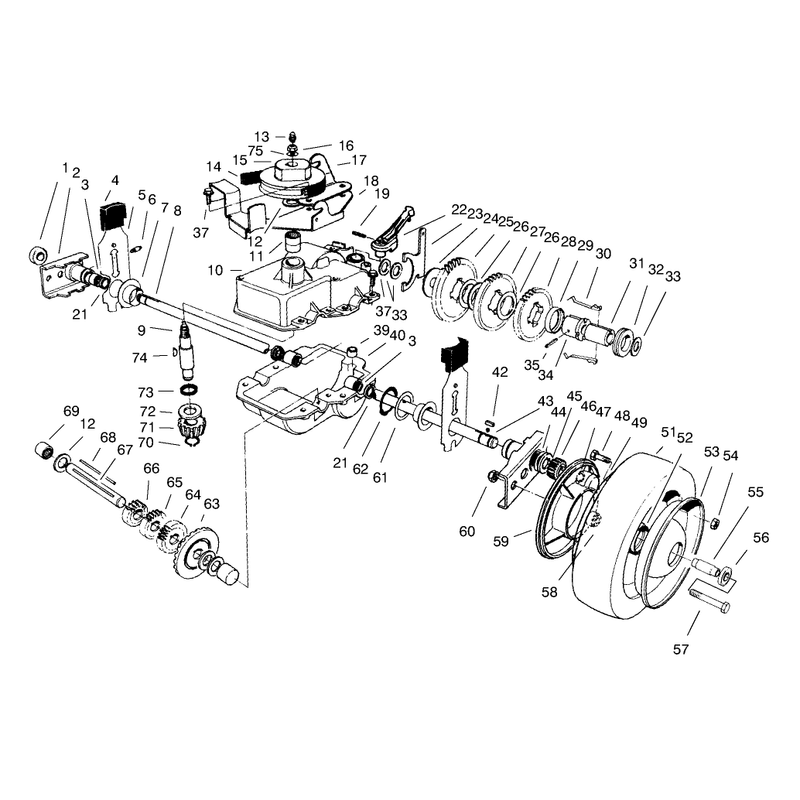 Gear Case Assembly