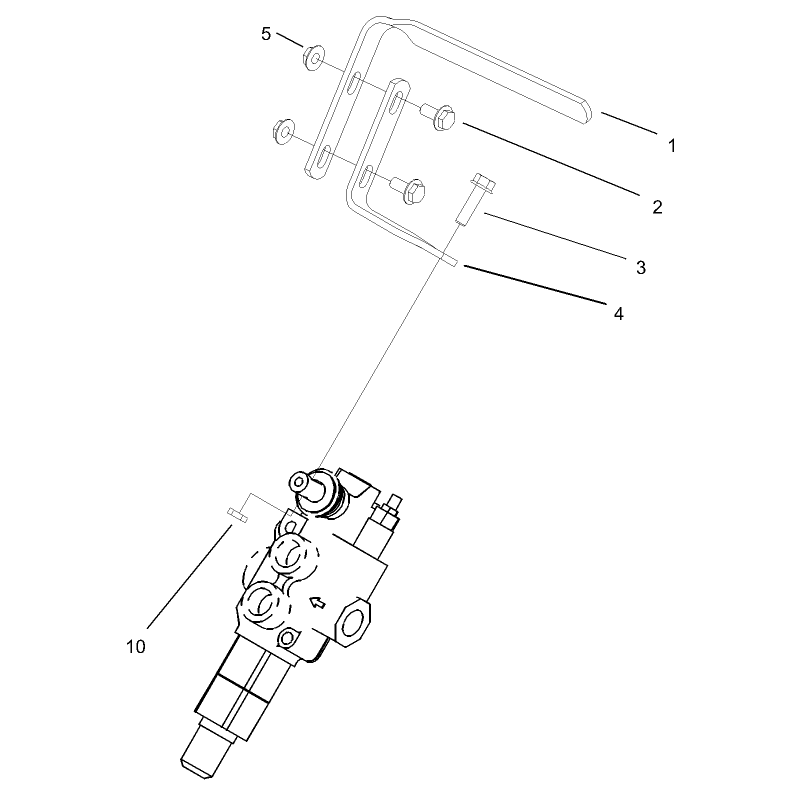 Auxiliary Control Lever Assembly