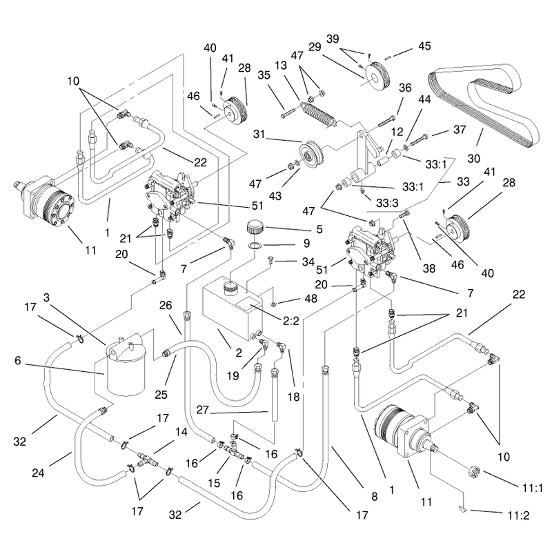 Hydraulic System Assembly
