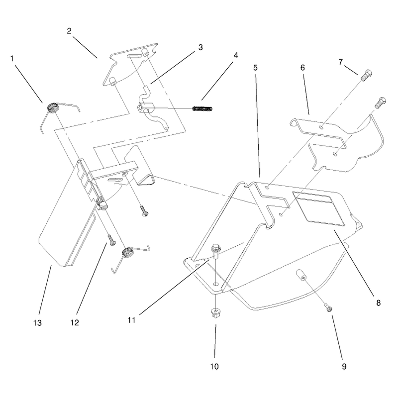 Discharge Door Assembly