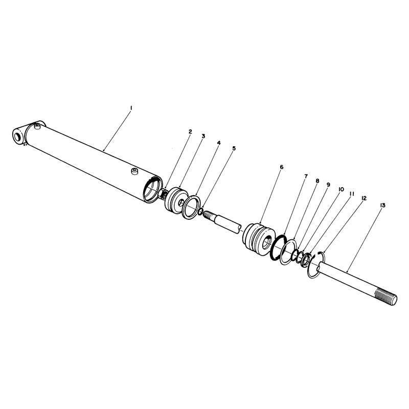 Hydraulic Lift Cylinder No 54-0150