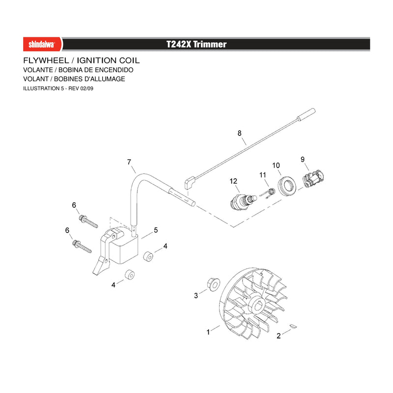 FLYWHEEL / IGNITION COIL