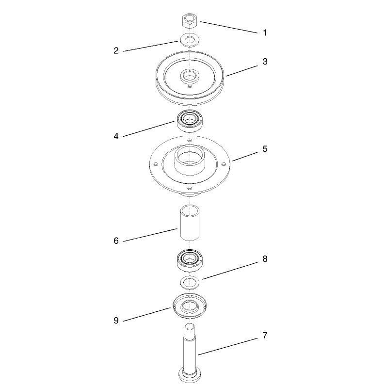 Spindle Housing Assembly No 104-6316