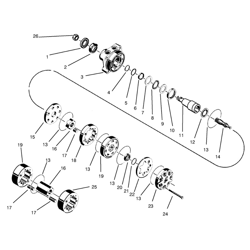 Traction Drive Motor Torqumotor