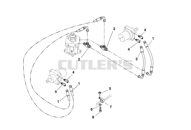 Pump To Wheel Motors Circuit