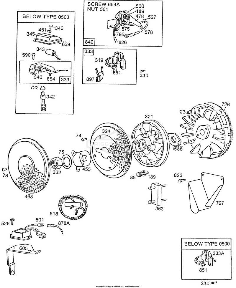 Electrical,Flywheel,Screens
