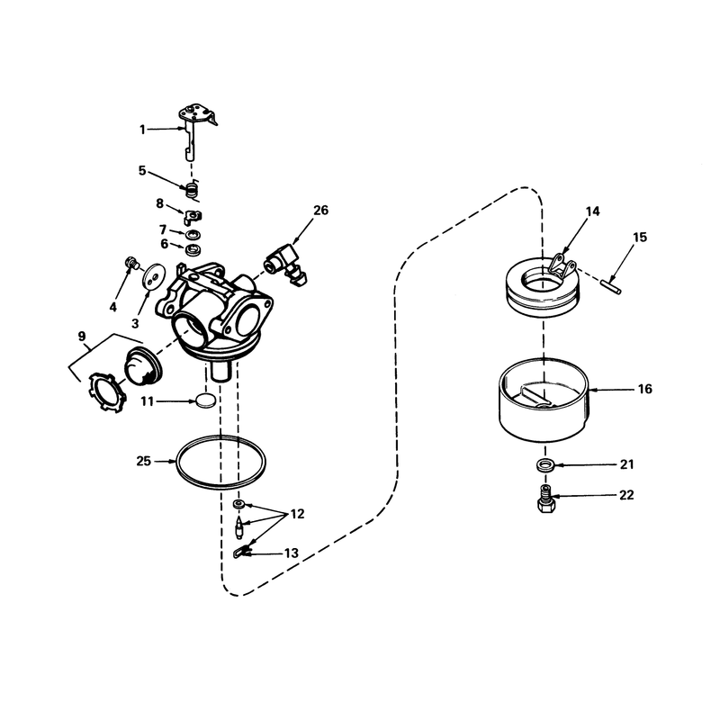 Carburetor No 632050