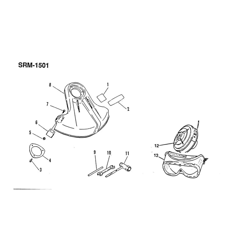 Debris Shield and Tools