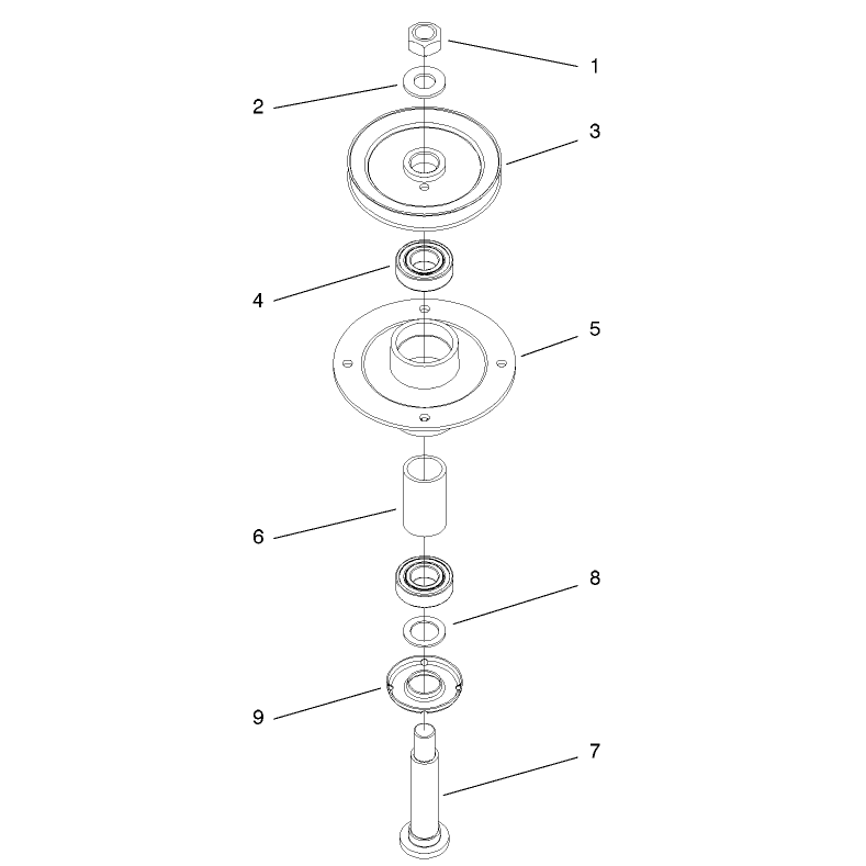 Spindle Housing Assembly No 104-6316