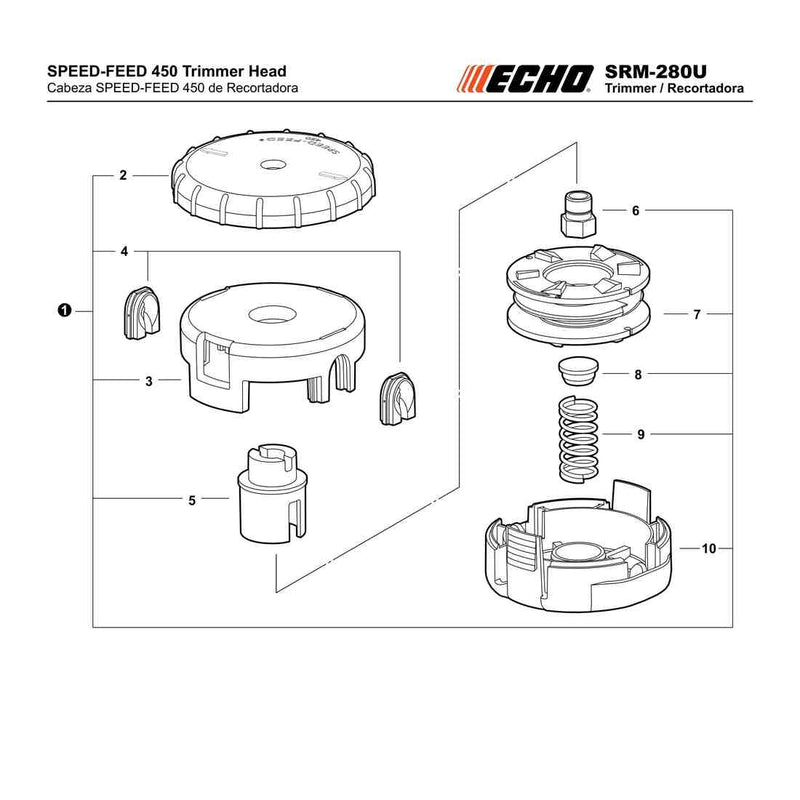 SPEED-FEED 450 Trimmer Head