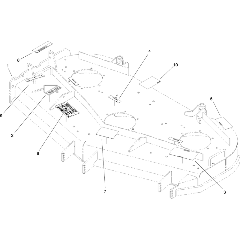 Deck Assembly No 112-7083